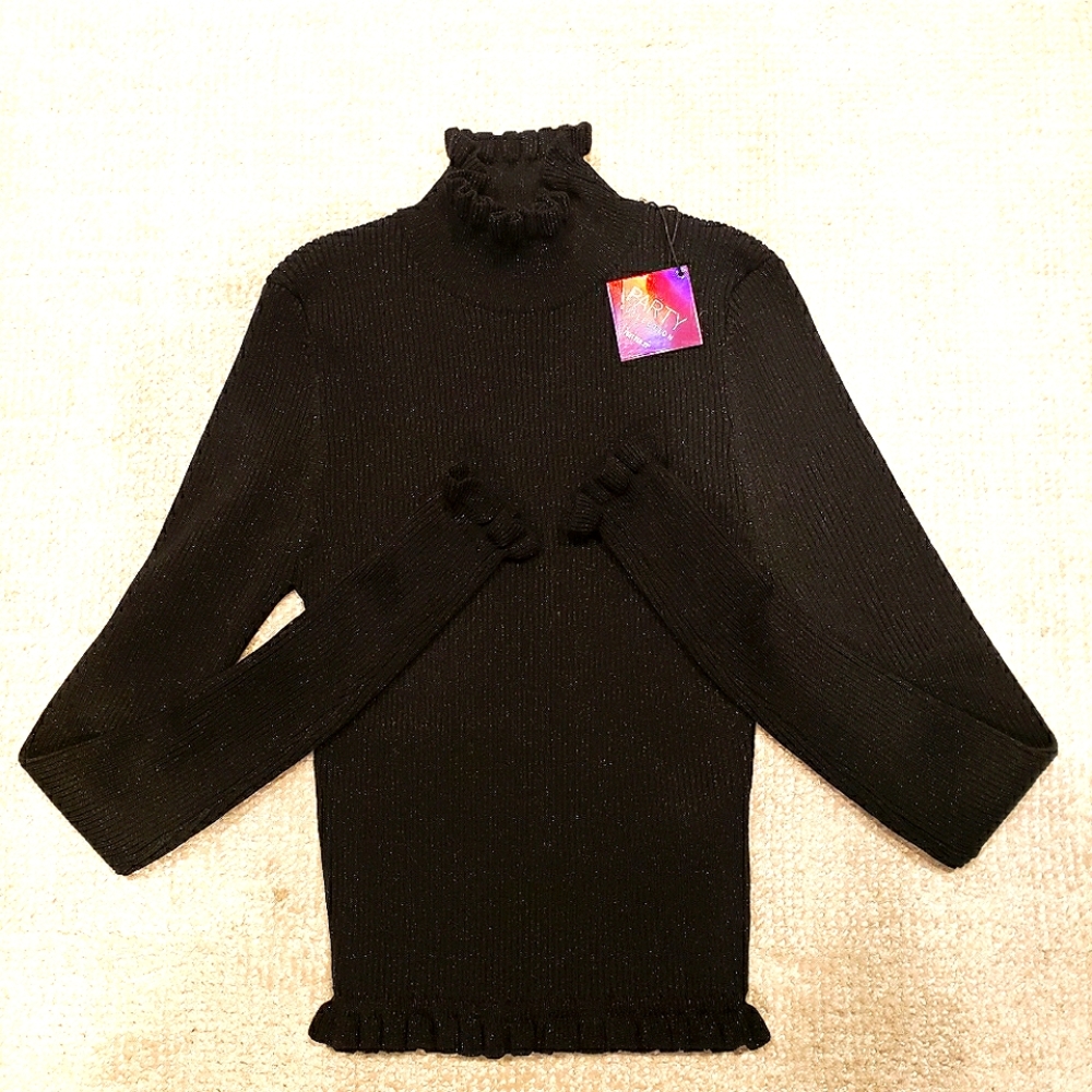 Forever 21 Girls Sparkle Turtleneck